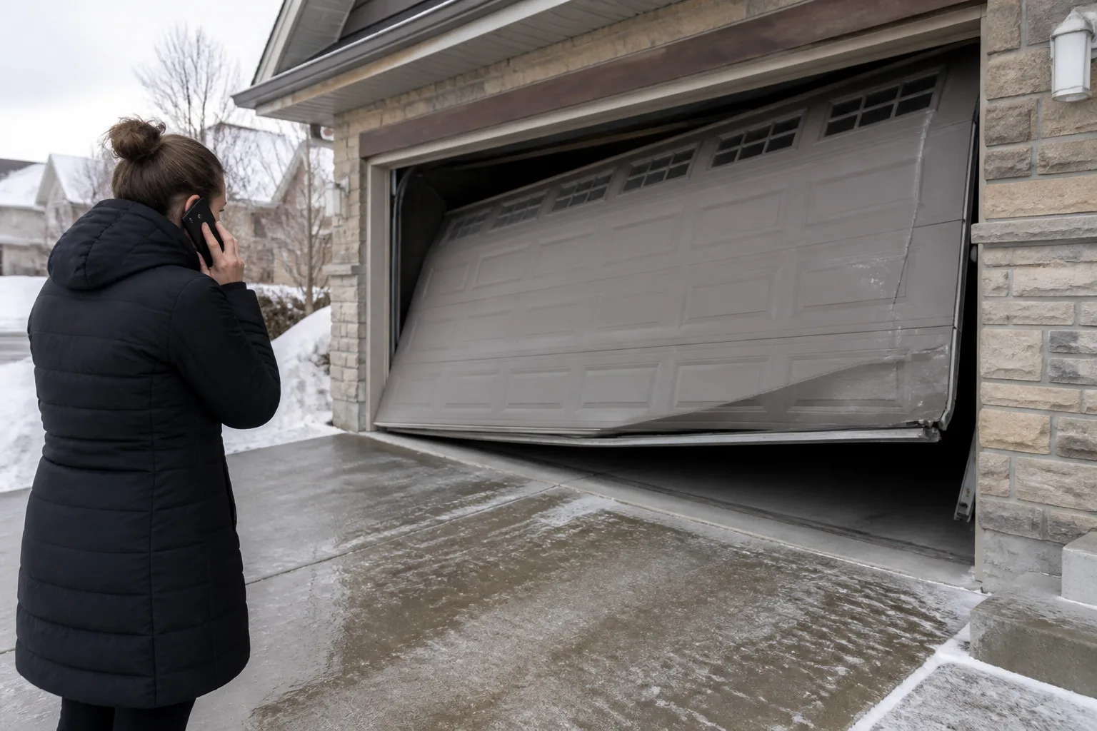 Emergency Garage Door Near Me: What Denver Homeowners Should Do First